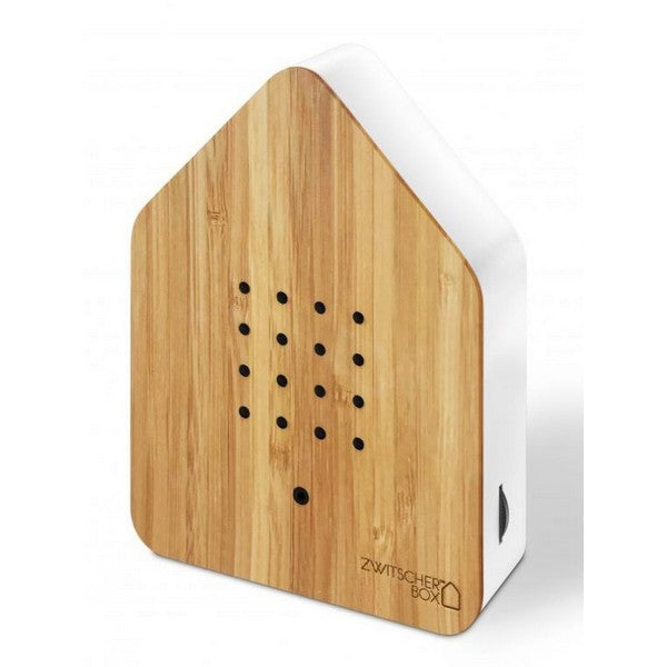 Relaxound boks med fuglekvidder Bambus 110x145x35 mm