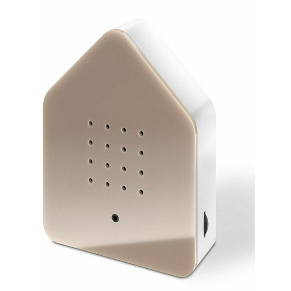 Relaxound boks med fuglekvidder Taupe 110x145x35 mm