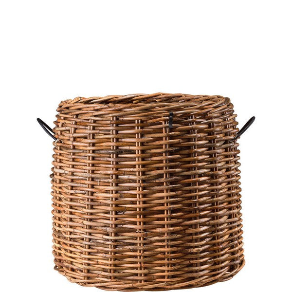 Magnum Low Rund Rattankurv Ø110xH100 cm
