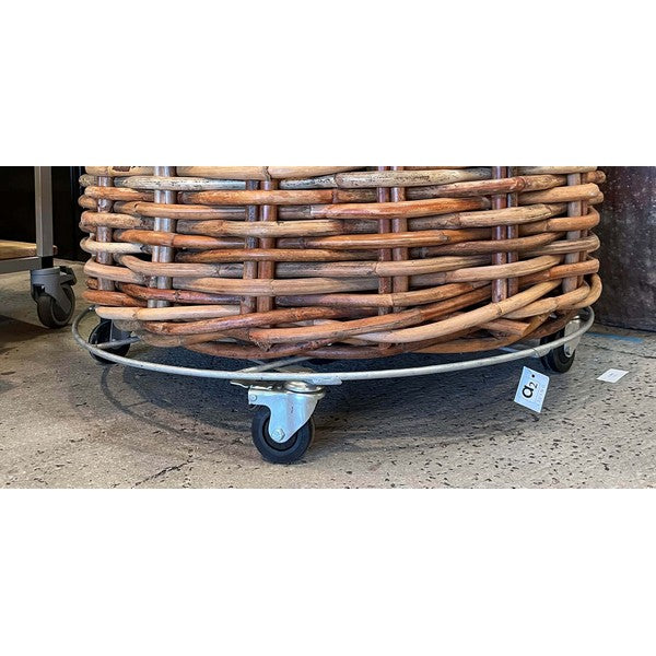 Magnum Rund Trolley t/Rattankurv Ø110xH12,5 cm