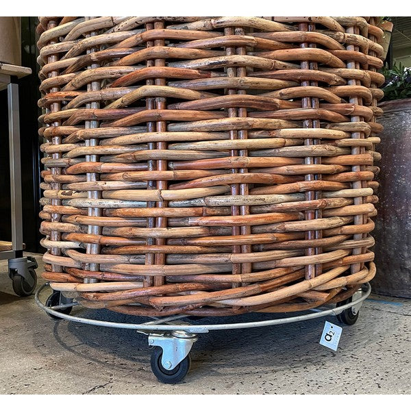 Magnum Rund Trolley t/Rattankurv Ø110xH12,5 cm
