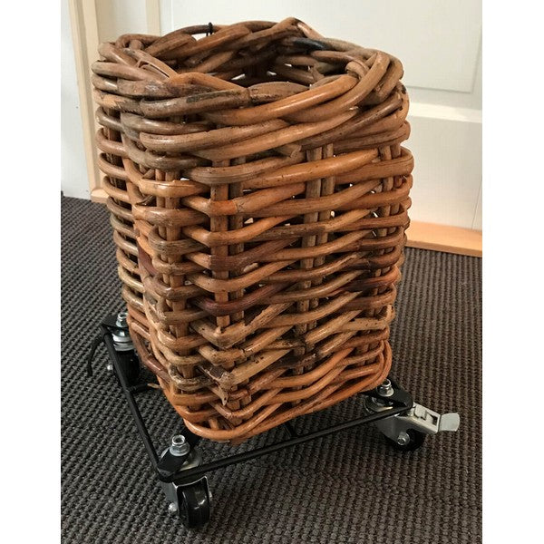 Mini Firkantet Trolley t/Rattankurv L29xB29xH8,5 cm
