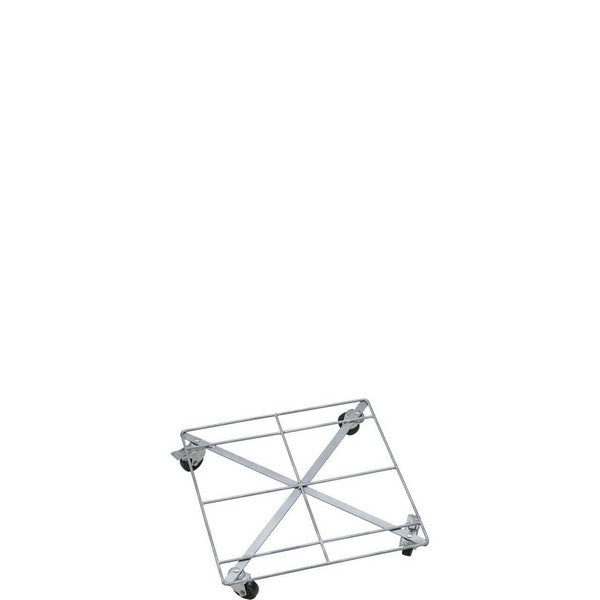 Mega Firkantet Trolley t/Rattankurv L61xB61xH12 cm