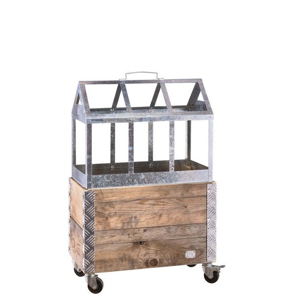 Kasse t/Væksthus 2 Lag L62,5xB32,5xH48,5 cm