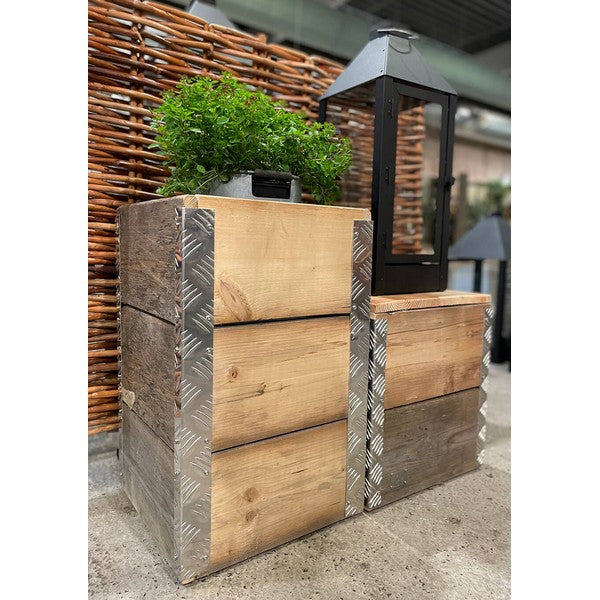 Quadro Kasse 2 Lag u Hjul L36xB36xH39 cm