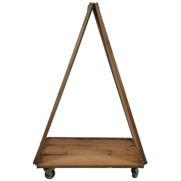 Street Menu Skilt m Hjul (H: 115) B80xH115xD57 cm