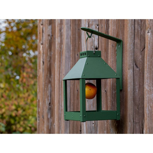 Olivengrøn Mini Quadro Birdy Eat Foderbræt L17xB17xH27 cm