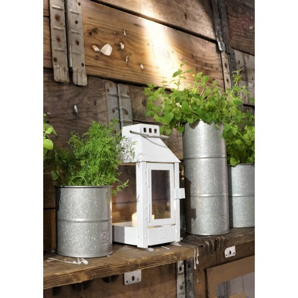 Hvid Micro Small Lanterne L9,5xB9,5xH22 cm