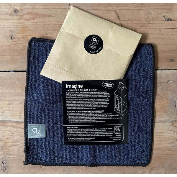 Olivengrøn Mega Quadro Lanterne L32xB32xH52 cm