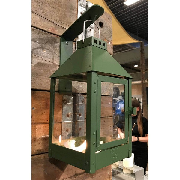 Olivengrøn Vægophæng B5xH20xD17,5 cm