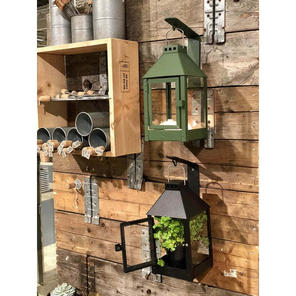 Olivengrøn Vægophæng B5xH20xD17,5 cm