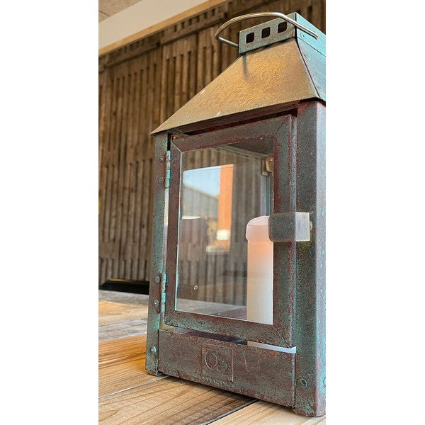 Kobber Mini Væglanterne L17xB17xH36,5 cm