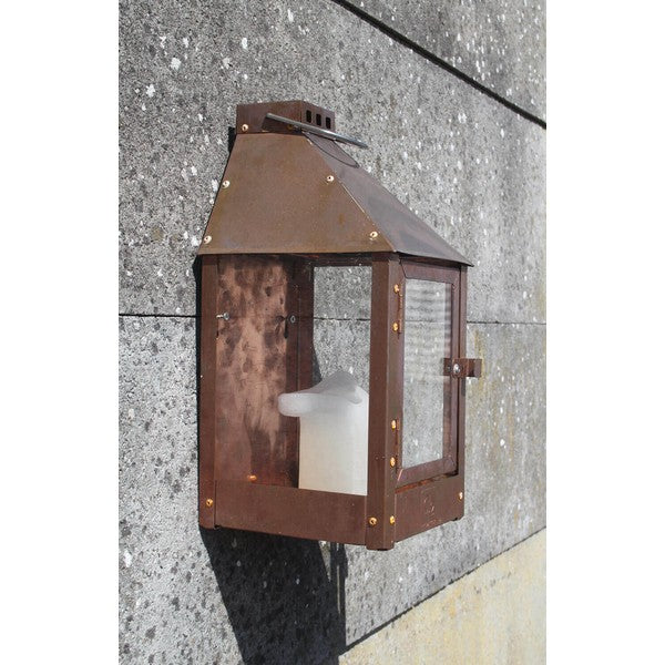 Kobber Mini Væglanterne L17xB17xH36,5 cm