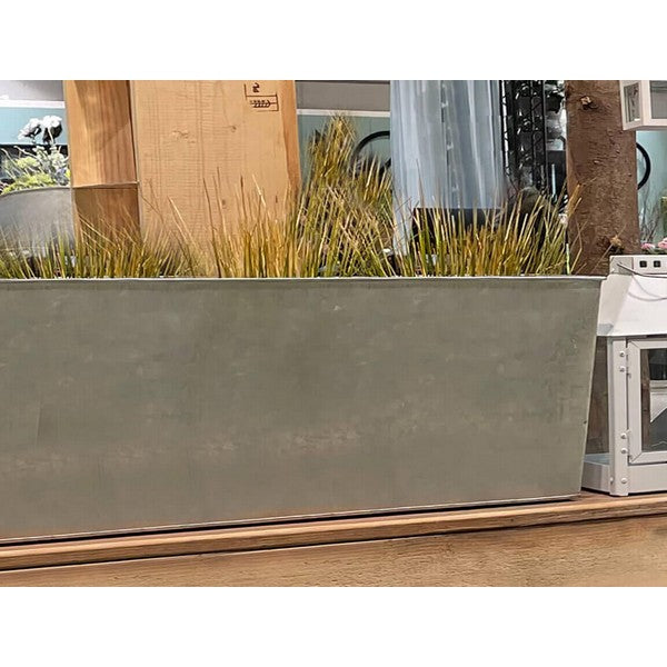 Galv Aflang Plantebakke (t/Aflang Kasse) L97xB19xH30 cm