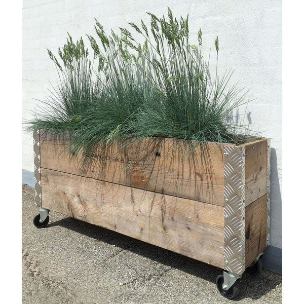 Galv Aflang Plantebakke (t/Aflang Kasse) L97xB19xH30 cm