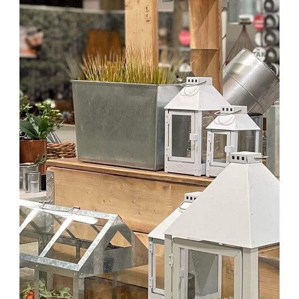 Galv Aflang (halv) Plantebakke (t/Aflang Kasse) L48,5xB19xH30 cm