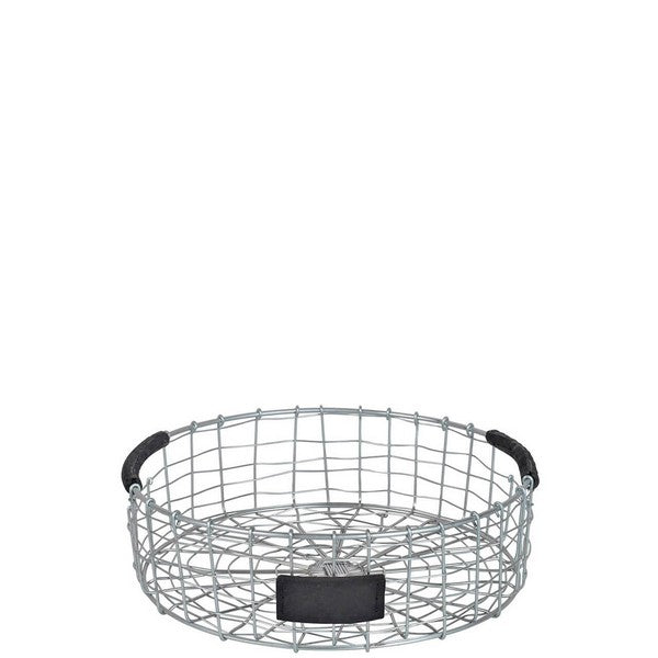 Rund Trådbakke (sæt m/2 stk/2 str) Ø26-31xH9,5-10 cm