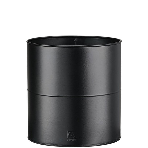 Sort Blomsterspand (sæt m/2 stk/2 str) Ø27-29xH28-35 cm