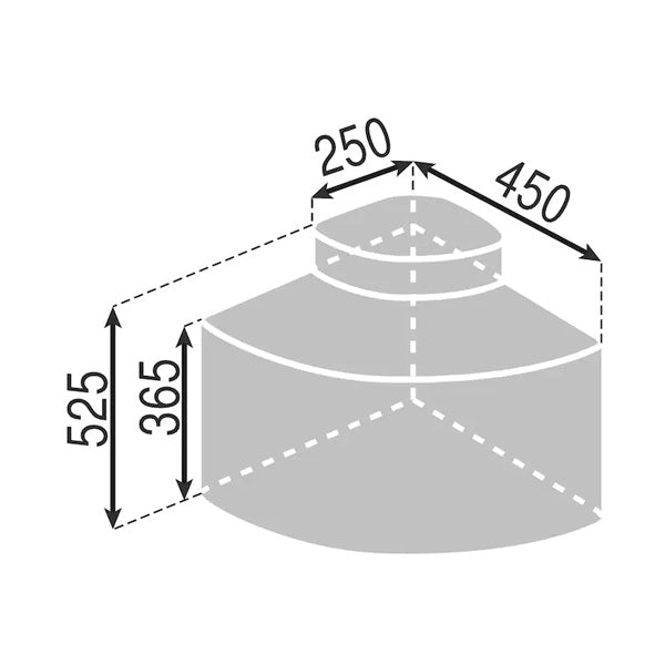 Affaldssortering 4 rum t/skabe
