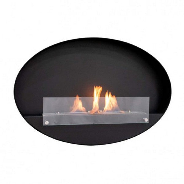 Maryland oval væghængt biopejs 90x13 cm 3L