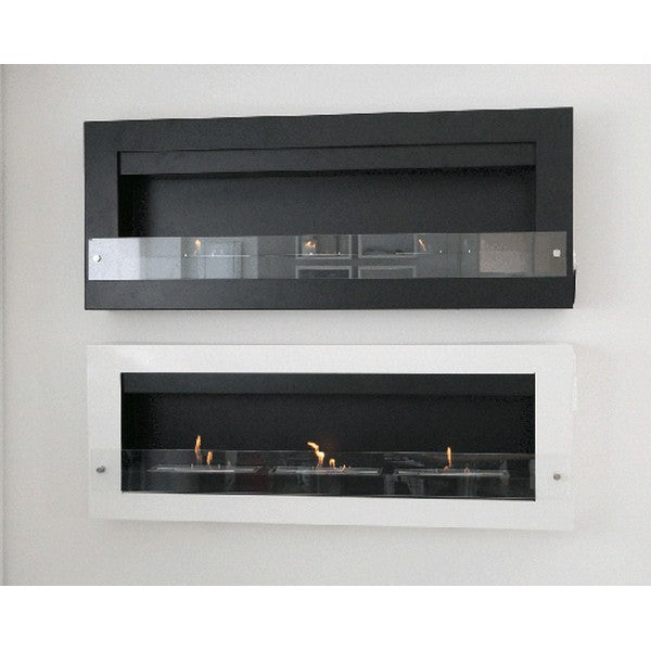 Stor biopejs til væggen hvid 136x54x19,8 cm 3 x 1,5L