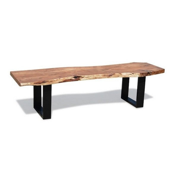 Spisebordsbænk Live Edge Design planker 180 cm