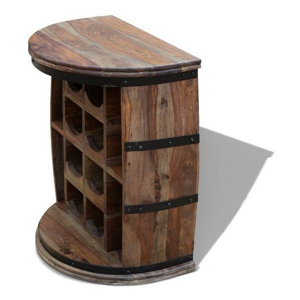 Barskab vintønde Rosey-Wee t/væg Ø50x60 cm