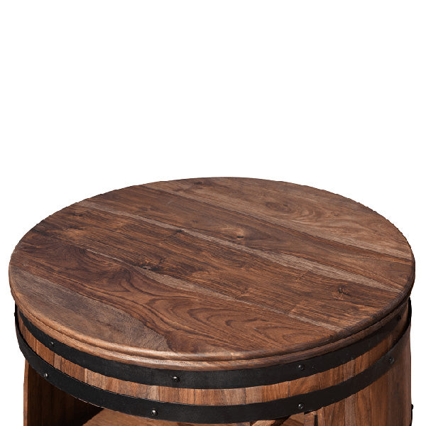 Barskab vintønde Rosey-Dee mørk Ø55x80 cm