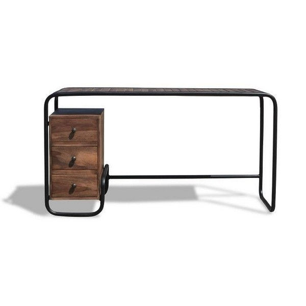 Skrivebord Christiania dark i rosentræ 140x45x74 cm