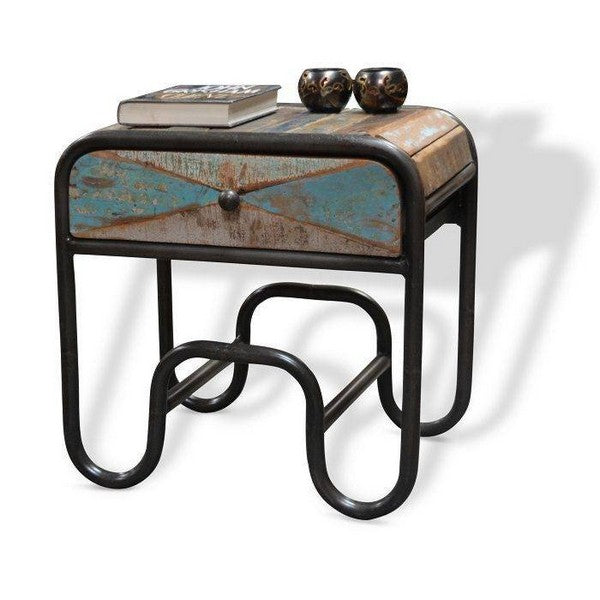 Sengebord - Christiania Hip i Genbrugstræ 60x50x60 cm