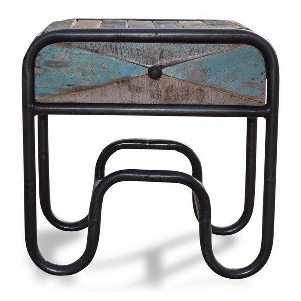 Sengebord - Christiania Hip i Genbrugstræ 60x50x60 cm