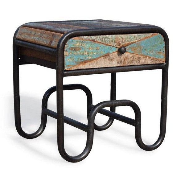 Sengebord - Christiania Hip i Genbrugstræ 60x50x60 cm