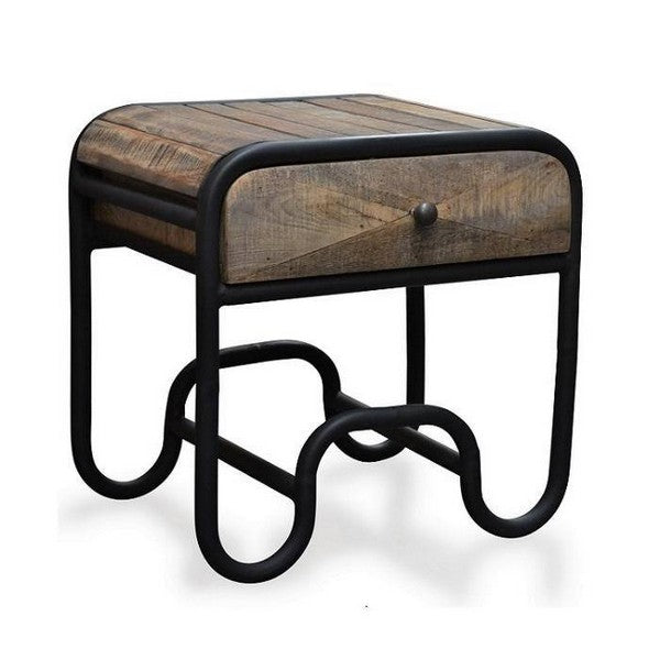 Sengebord Christiania Raw i Mangotræ 60x50x60 cm