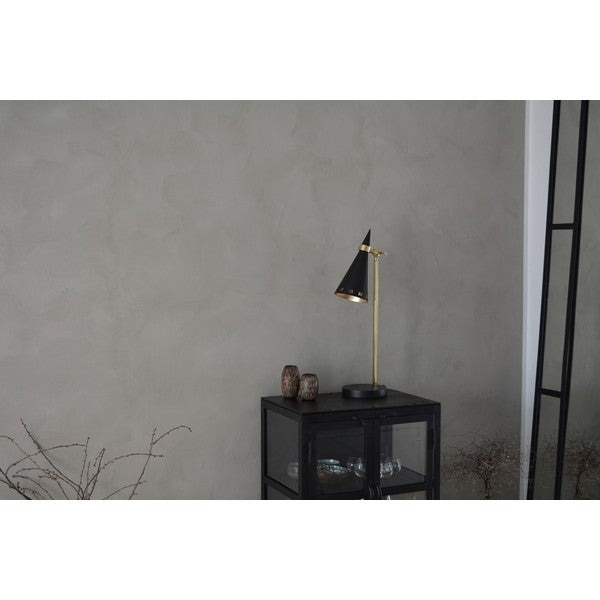 Bordlampe Hexx Black & Gold 70 cm