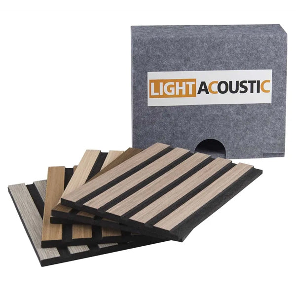 FibroTech akustikpanel LIGHT ACOUSTIC prøvekasse