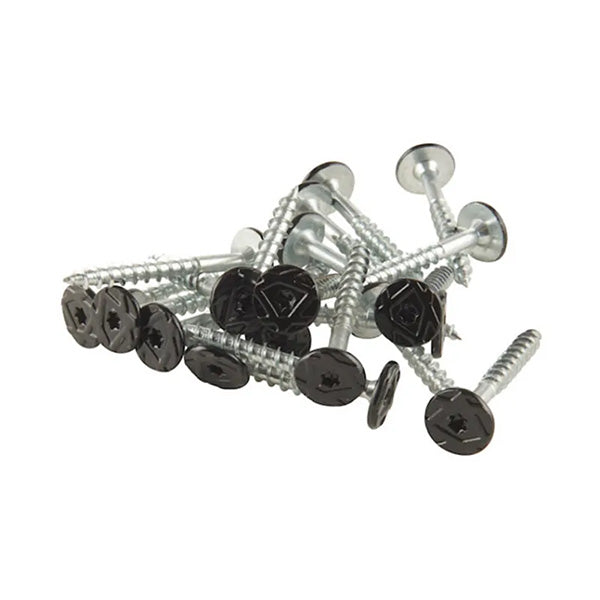 FibroTech træbetonskrue sort TX 20 5x45 mm 100 stk/pakke