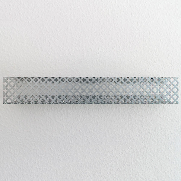 Hylde firkantet stål kløverblad 49 cm