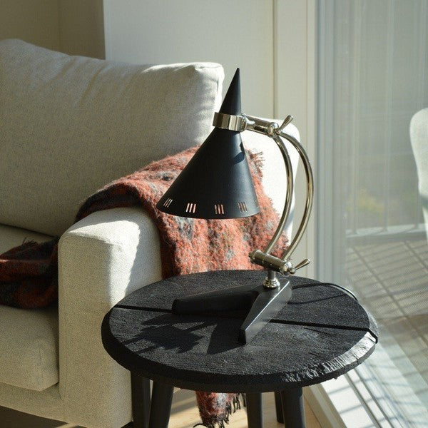 Bordlampe Hexx Black & Gold 42 cm