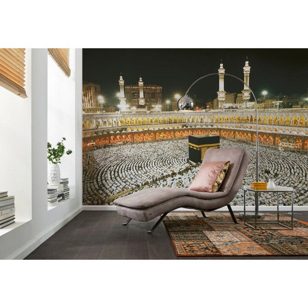 Fototapet Kaaba at Night 2,70x3,88 meter