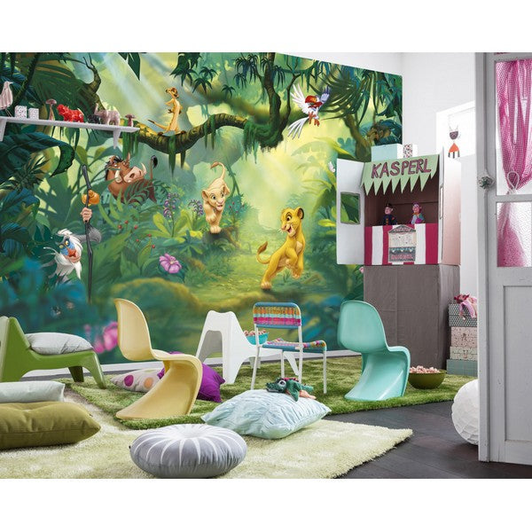Fototapet Lion King Jungle 2,54x3,68 meter