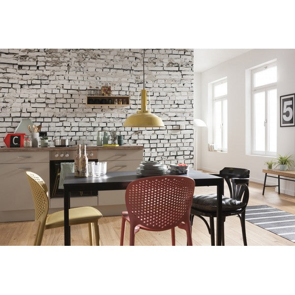 Fototapet White Brick 2,54x3,68 meter