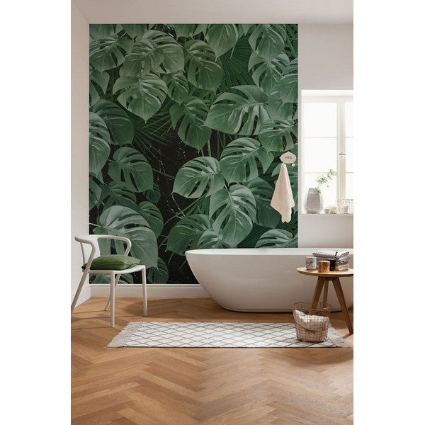 Fototapet Monstera on Marble 2,50x2 meter