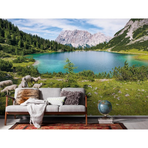 Fototapet Paradise Lake 2,5x4 meter