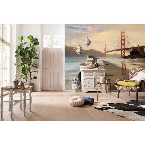 Fototapet Golden Gate 2,48x3,68 meter