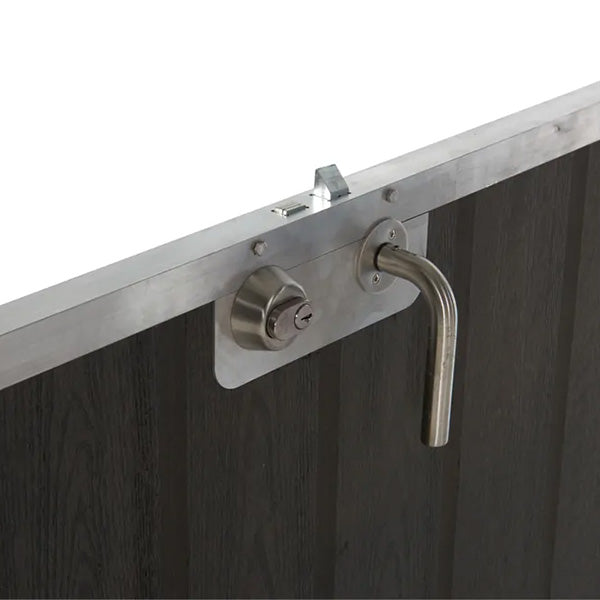 Kirkedal alu låge til komposithegn 900x1420 mm