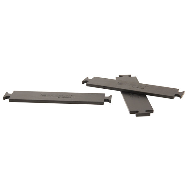 Kirkedal Alu Click Strø Connector sort 139 mm t/200 mm solid