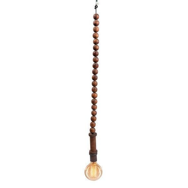 Bruce hængelampe i træ - natur 92x6x6 cm