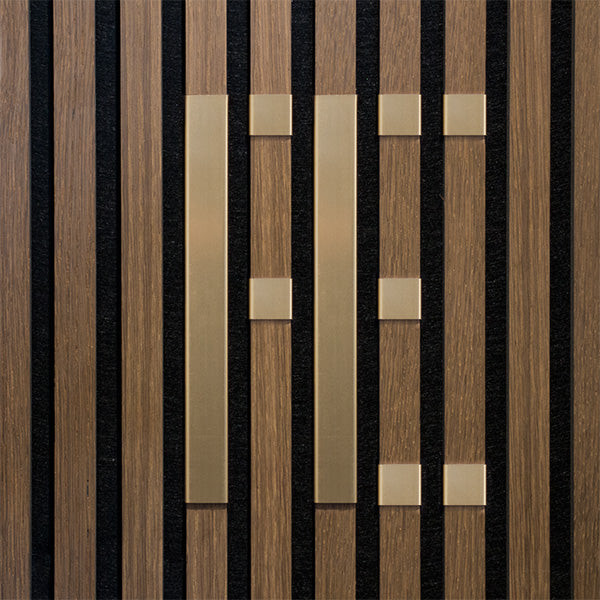 Bogstav til akustikpanel Messing Æ