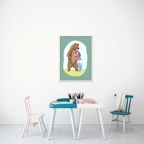 Plakat Lili og Bjørnen - 50x70 cm