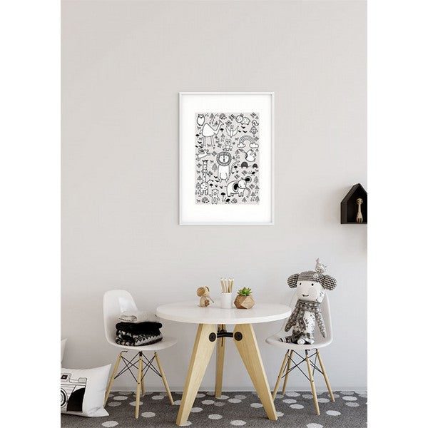 Plakat Scribble Park - 40x50 cm